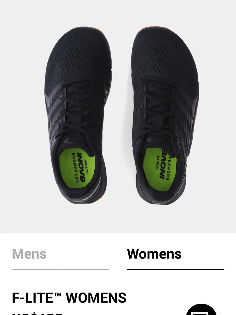 INOV8 Women’s F-Lite Black/Gum